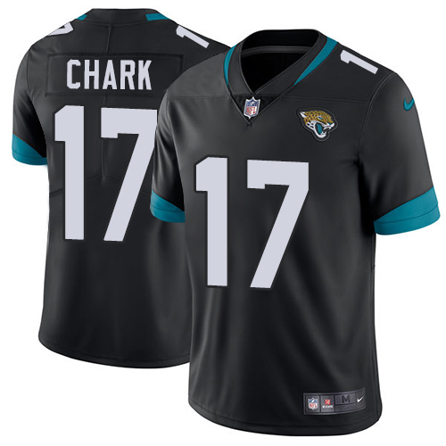 Nike Jaguars #17 DJ Chark Black Alternate Men's Stitched NFL Vapor Untouchable Limited Jersey